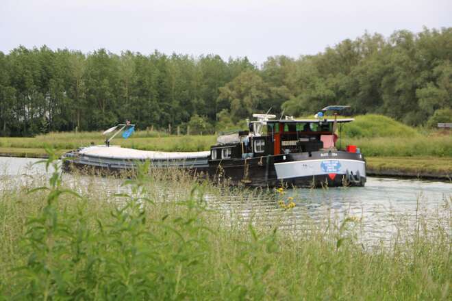 Tracé du Canal Seine Nord-Europe et ses ports intérieurs